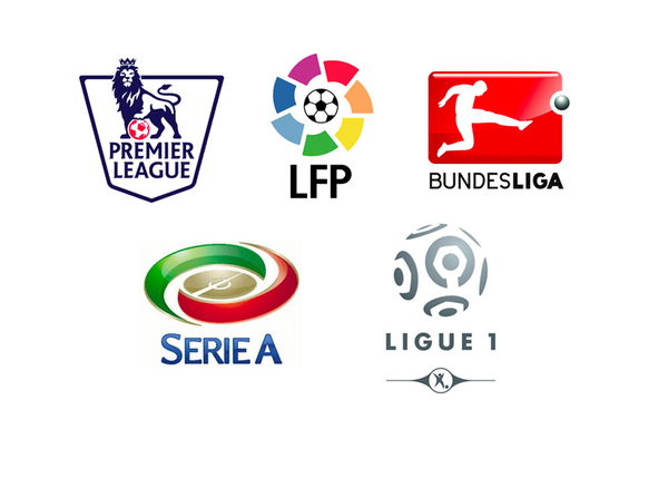 All champions crowned in top 5 European leagues