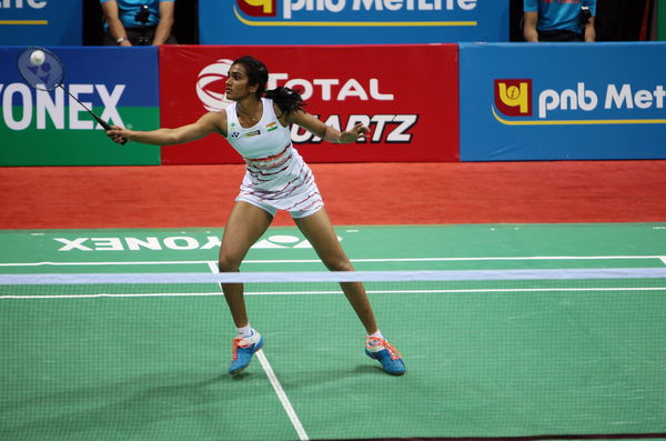 Sindhu reaches quarters Jayaram loses out