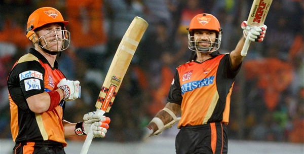 Warner-Dhawan first T20 pair to score 2000 runs