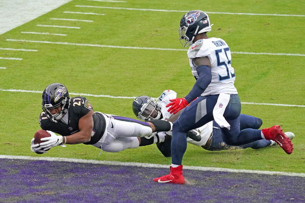 NFL: Tennessee Titans at Baltimore Ravens