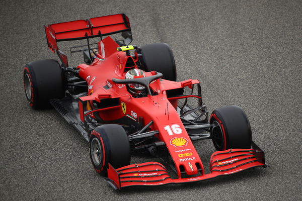 Ferrari driver Charles Leclerc Bahrain Grand Prix