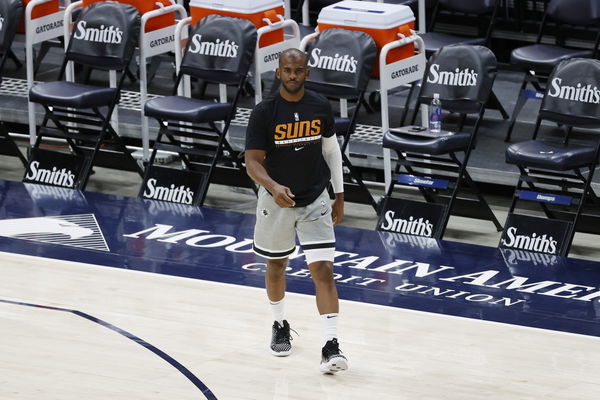 NBA: Preseason-Phoenix Suns at Utah Jazz