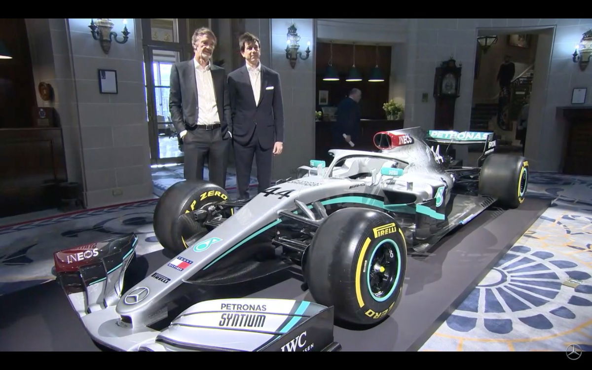 mercedes f1 ineos