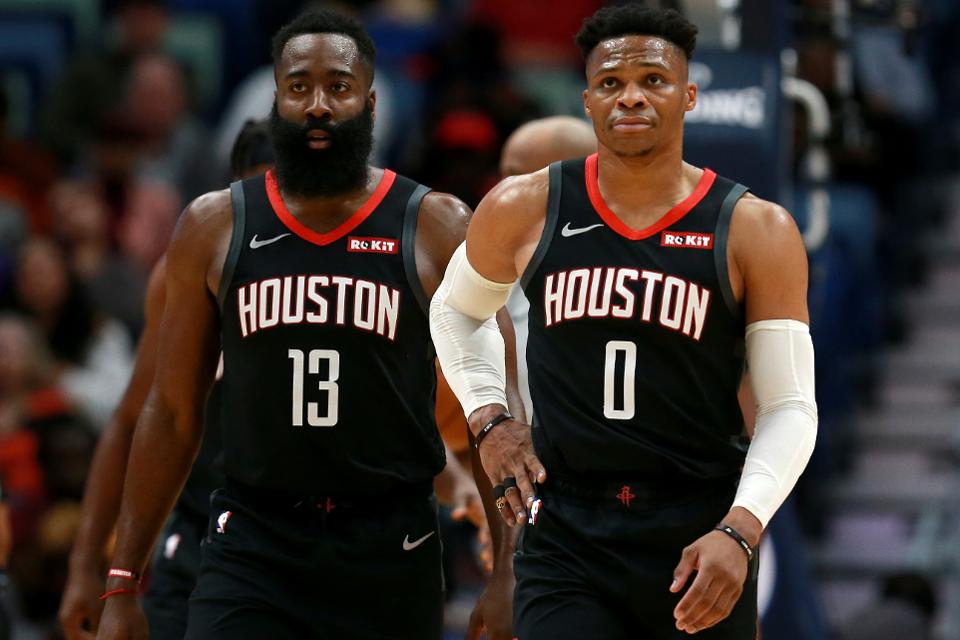 russell westbrook and james harden rockets