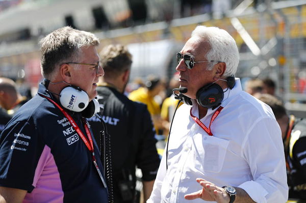 Otmar Szafnauer and Lawrence Stroll