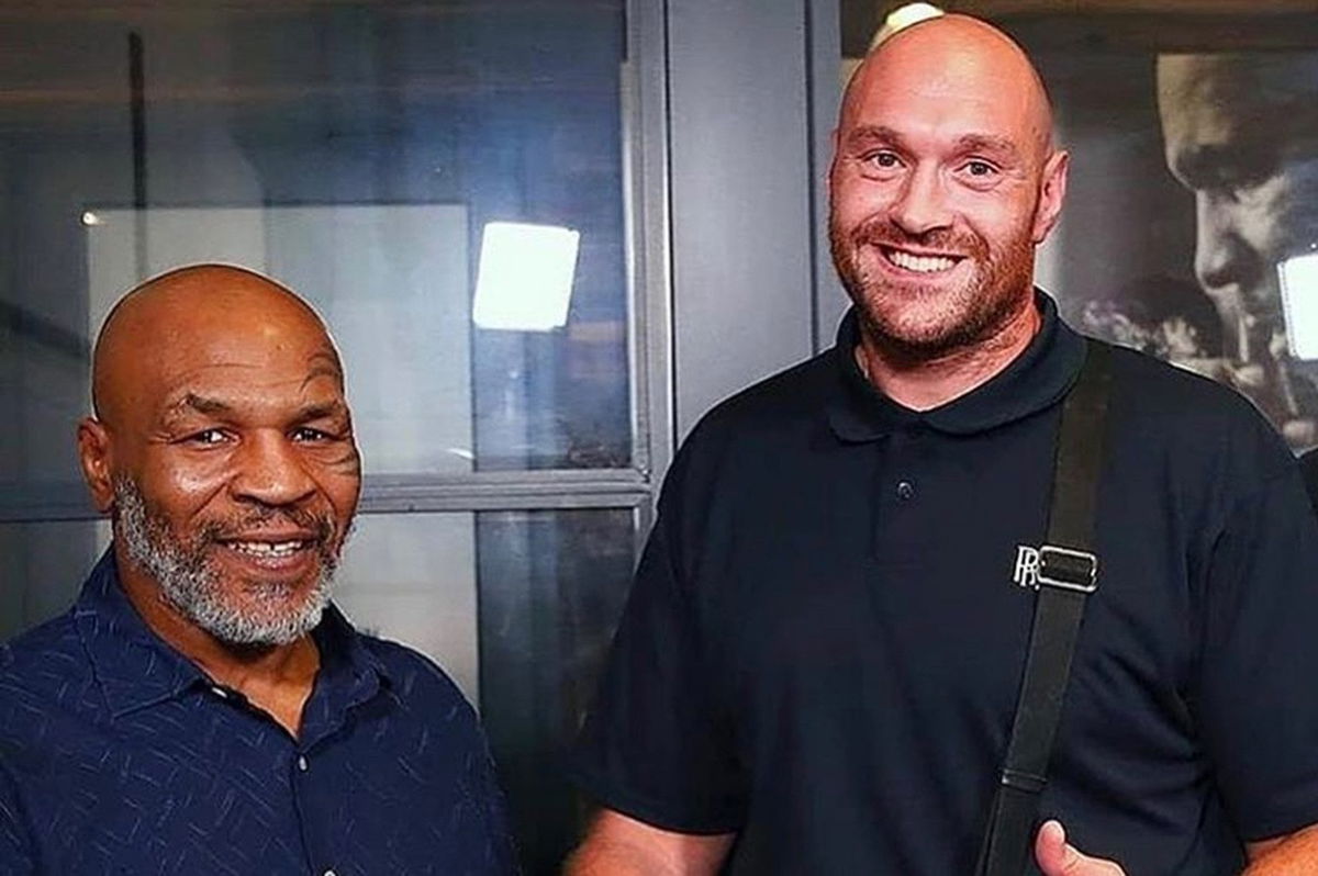 He S A Monster Mike Tyson Heaps Praise On Tyson Fury Essentiallysports