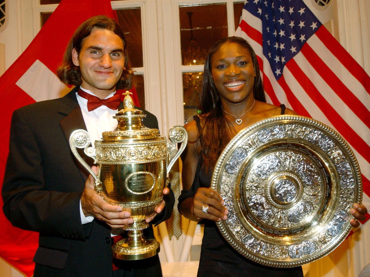 Roger Federer and Serena Williams