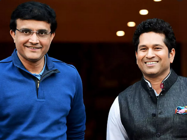 Sachin Tendulkar and Sourav Ganguly