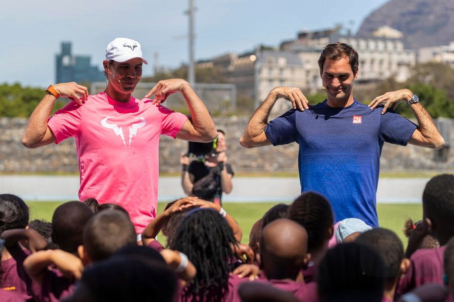 "Rafa Was Very Cute With The Kids"- Roger Federer ...