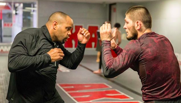 Khabib Nurmagomedov training