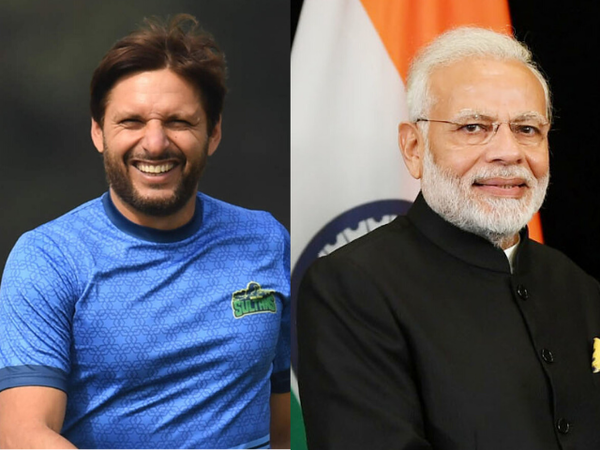 Shahid Afridi on Narendra Modi