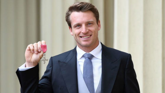 Jos Buttler with award