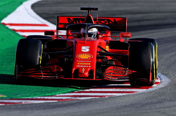 TEST T1 BARCELLONA &#8211; GIOVED? 20/02/20  &#8211; SEBASTIAN VETTEL