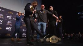 Khabib Nurmagomedov Meets And Wrestles Daniel Cormier On Fight Island Ahead Of Ufc 254 Youtube