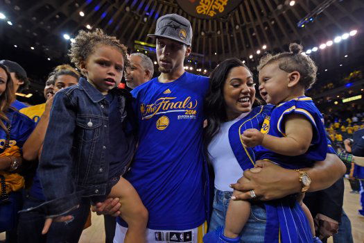 Goat Wearing Steph Curry Jersey at Warriors' Championship Parade