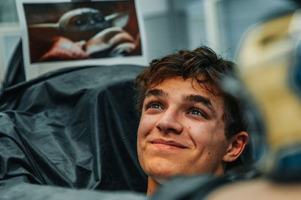 Lando Norris Agrees to Dye His Hair After Reaching Milestone of $10,000 ...