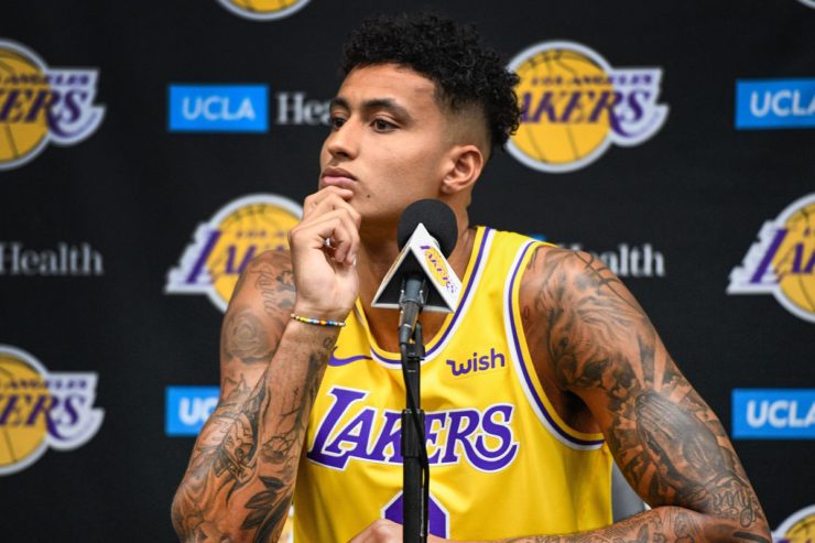 Kyle Kuzma of Los Angeles Lakers