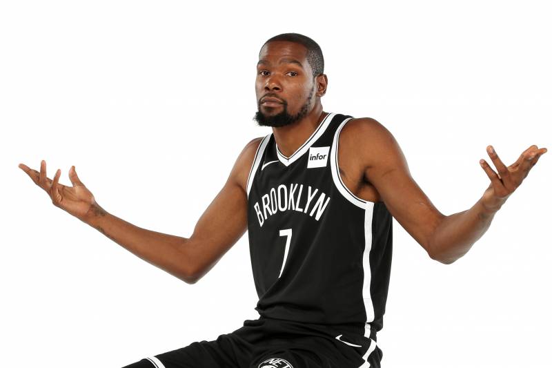 kevin durant nets uniform