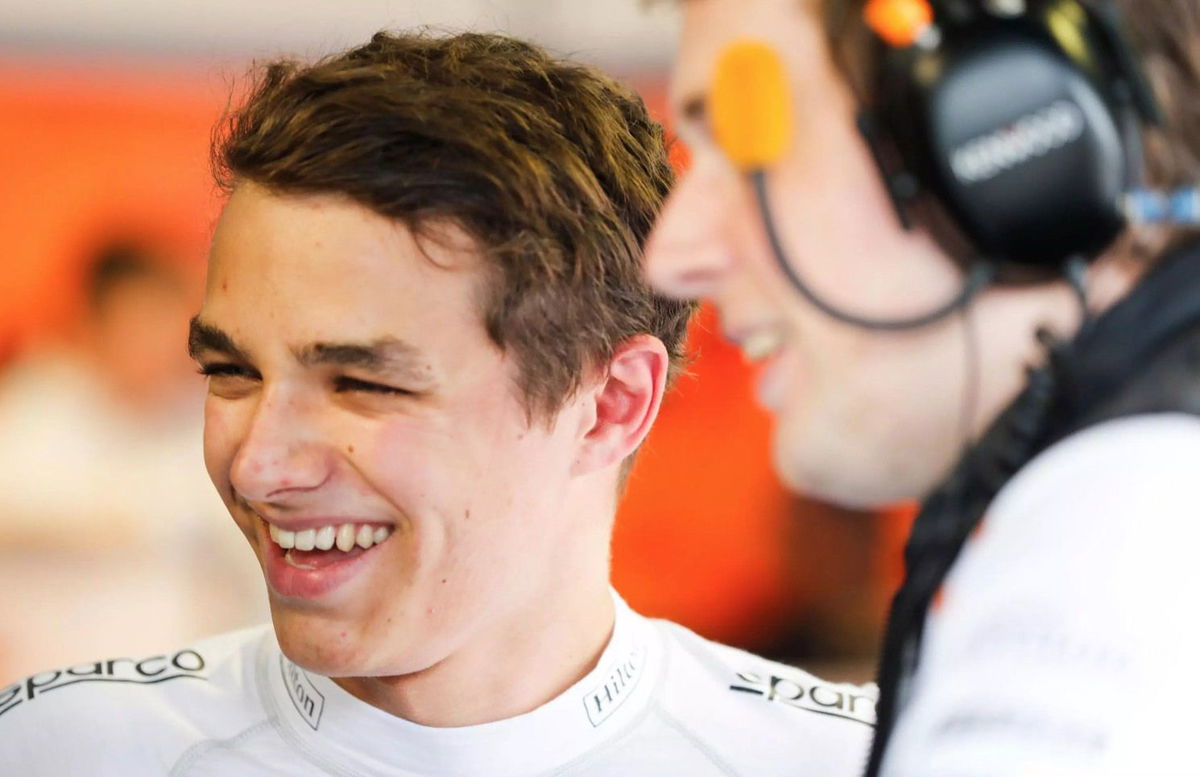 WATCH: Lando Norris Loses it After a Reporter Refers to ...