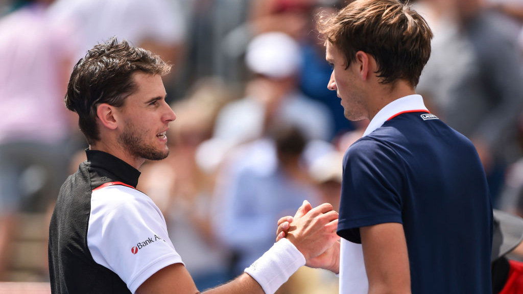 Dominic Thiem and Daniil Medvedev
