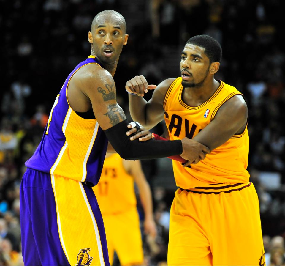 kyrie irving and kobe