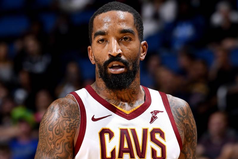 jr smith blue cavs jersey