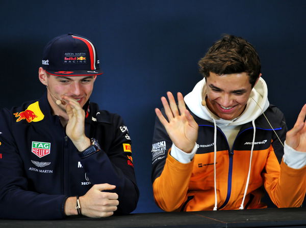 Max-Verstappen-and-Lando-Norris-press-conference-PA