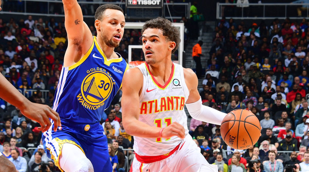 Trae Young Challenges Stephen Curry, Says He'll be a Better ...