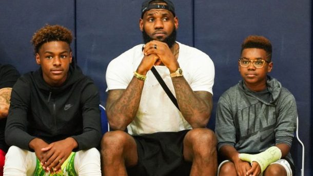 james lebron kids