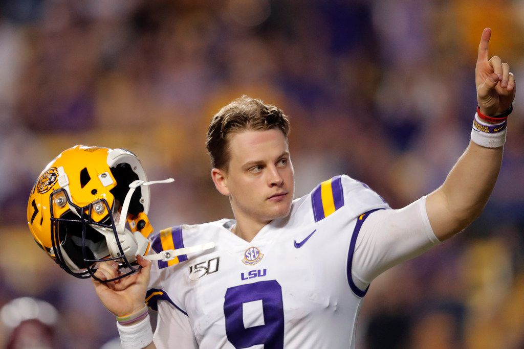 â Looks Like A National Championâ - Joe Burrow Beams With Confidence ...