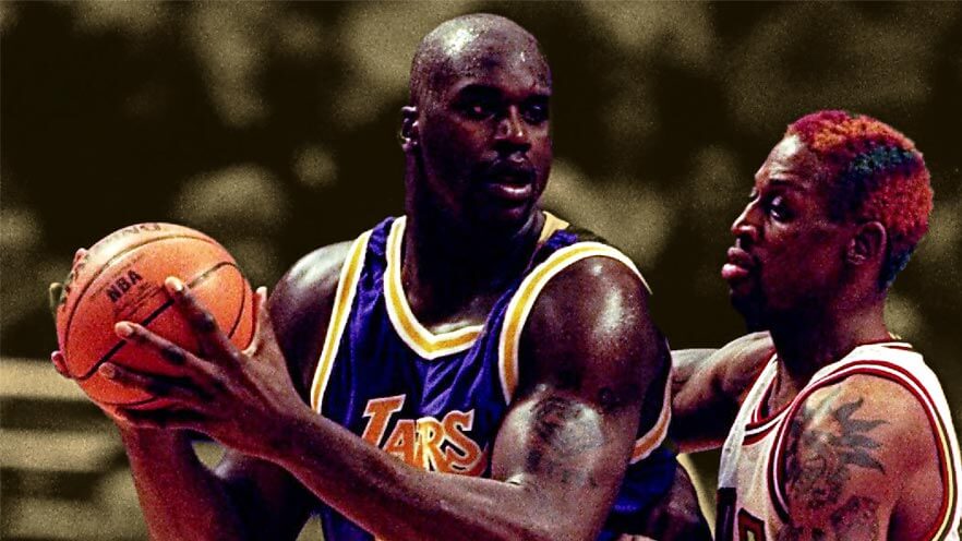 WATCH Michael Jordan Tackles Dennis Rodman to the Ground 