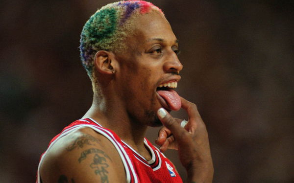 Dennis Rodman's Hair  Dennis rodman, Denis rodman, Dennis rodman