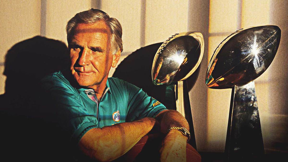 Don Shula NFL Miami Dolphins Trofeos