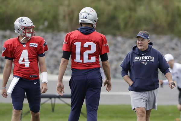 Tom Brady, Bill Belichick, Rob Gronkowski