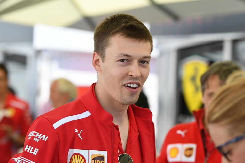 Daniil Kvyat Reflects on Emotional First Test for Ferrari ...