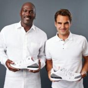 michael jordan and roger federer shoes