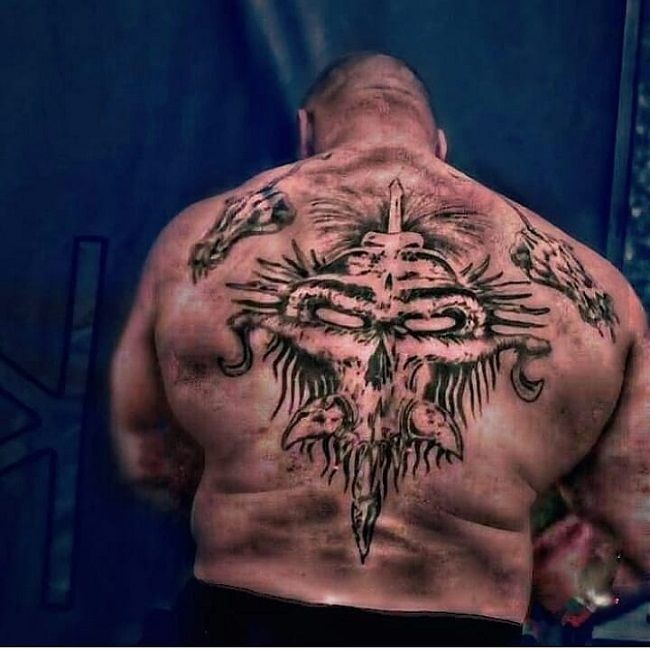 Reason Brock Lesnar Got His Famous Chest Tattoo After 2004 WWE Exit