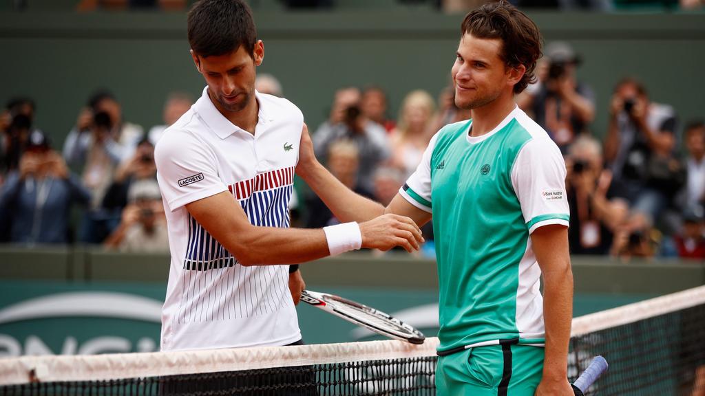 Novak Djokovic Dominic Thiem