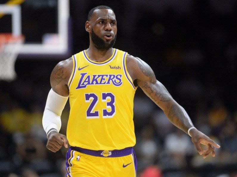 lebron james nba lakers