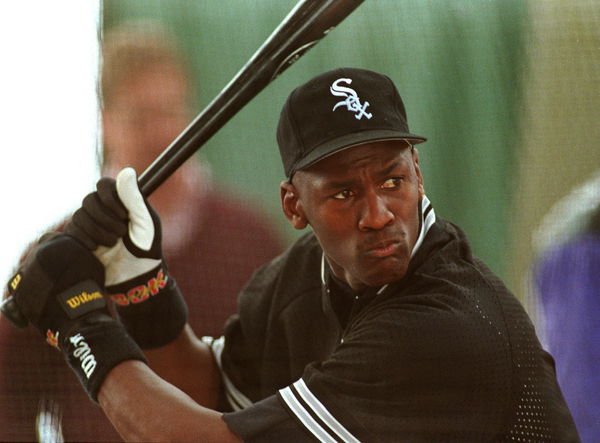 Michael Jordan Playing for the Chicago White Sox