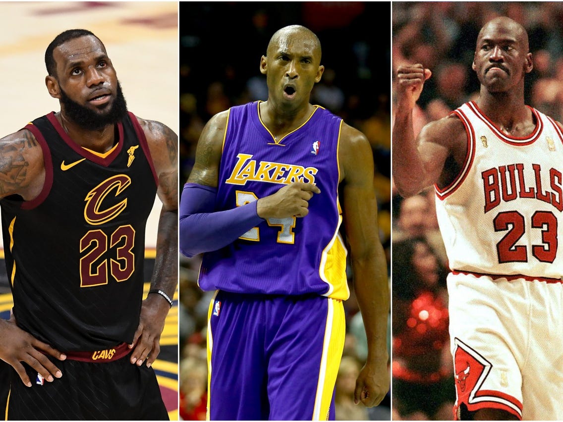 kobe lebron mj