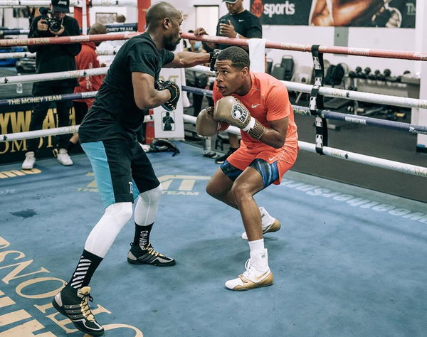 Devin Haney Resold Floyd Mayweather's Dior Air Jordans