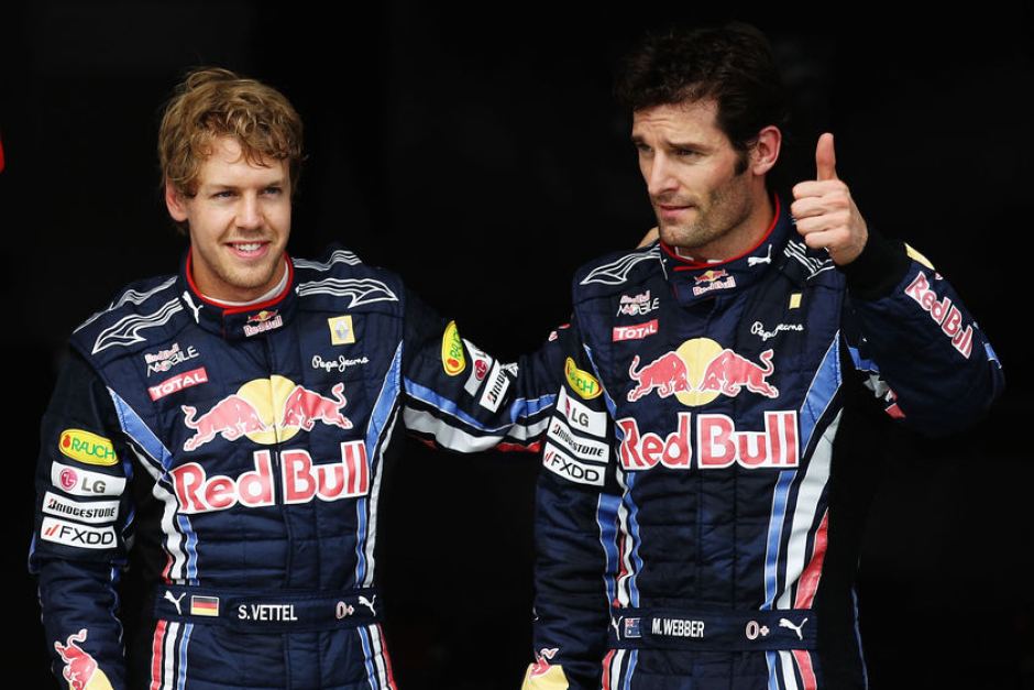 vettel and webber