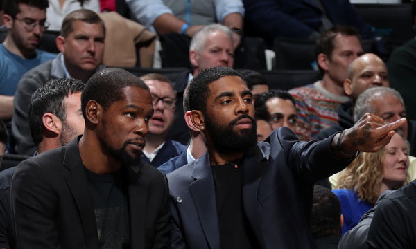 Brooklyn Nets Kevin Durant and Kyrie Irving