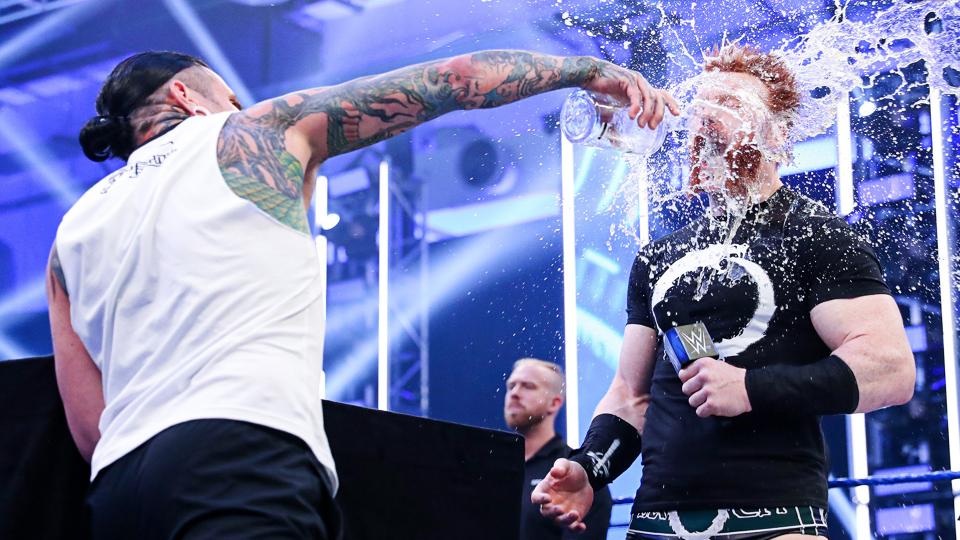 Better to be Pissed Off Than Pissed On”- Jeff Hardy Throws Urine Sample at  Sheamus - EssentiallySports