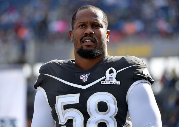 Von Miller introduced as Bills' prized free-agent addition