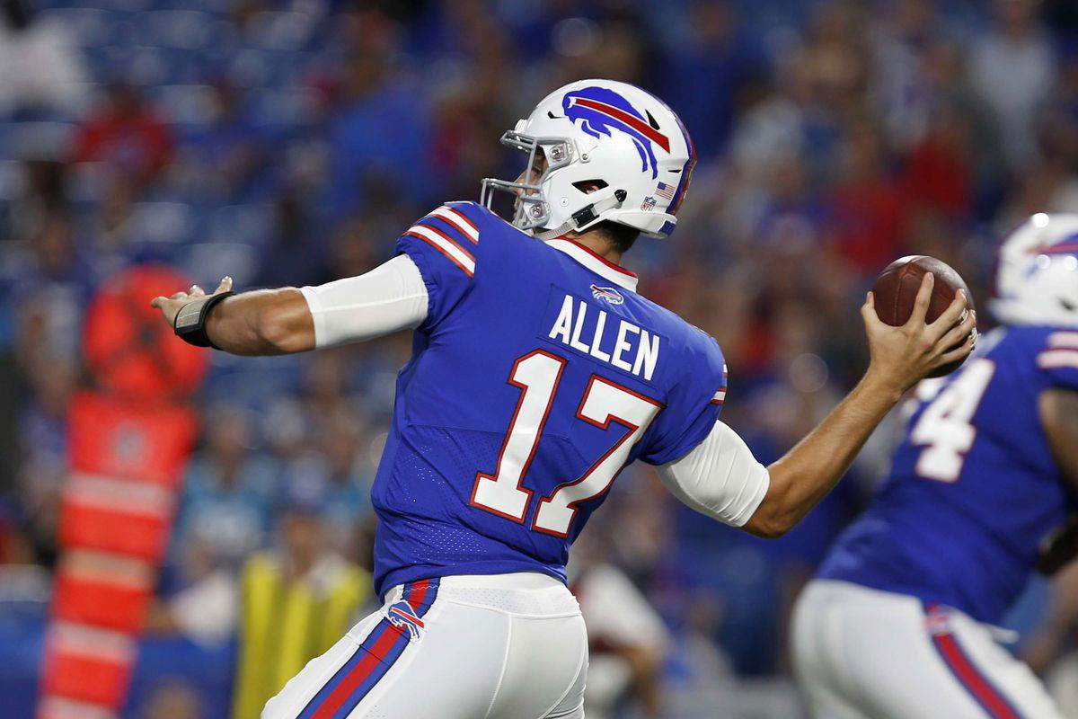 josh allen stats vs washington