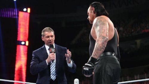 undertaker vince mcmahon
