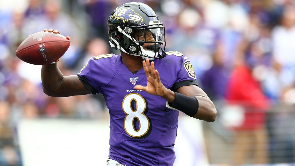 lamar jackson purple