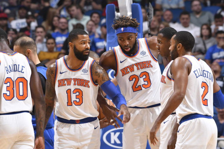 New York Knicks players